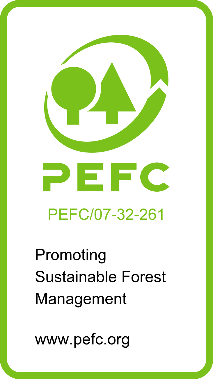 PEFC certifikát Free Life Bebe Cash