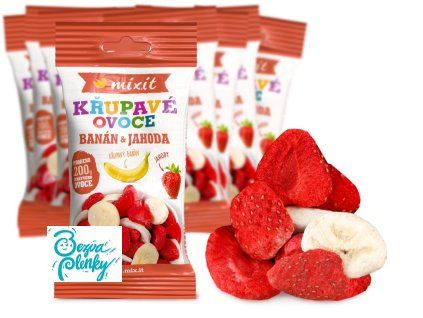 Křupavý Banán + Jahoda 23g