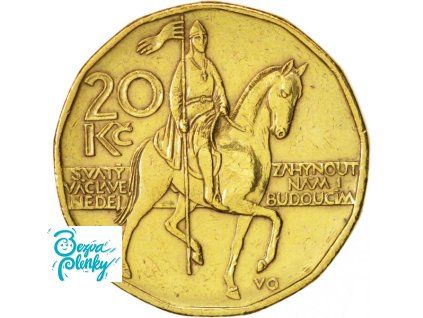 czech republic 20 korun 2002