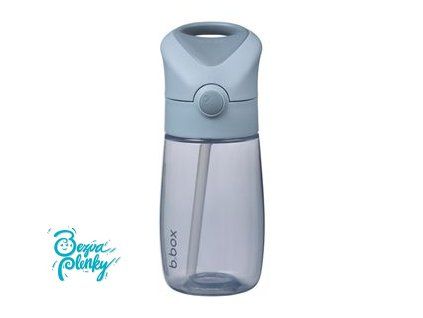 Láhev na pití s brčkem Junior 380 ml - chill out