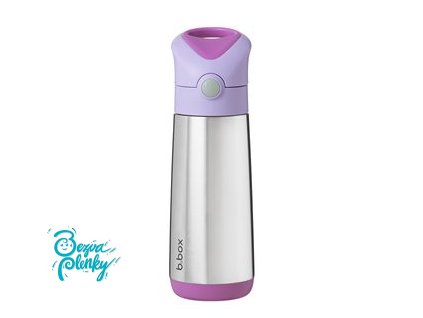 Termoska na pití s brčkem 500 ml - sugar plum