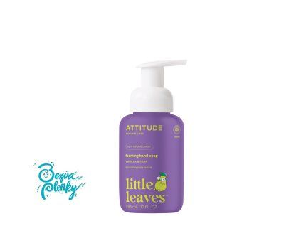 ATTITUDE Little leaves dětské pěnivé mýdlo 295 ml - vanilka a hruška