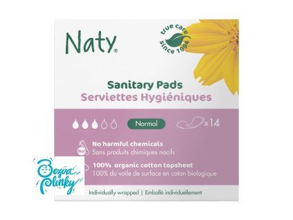 Dámské ECO vložky Naty (14 ks) - normal