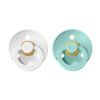 0f69f2b1524be642b6e4a0d4a1d980f8 bibs colour cumliky z prirodneho kaucuku 2ks whitemint