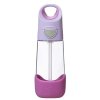 Lahev na pití s brčkem 450 ml - sugar plum